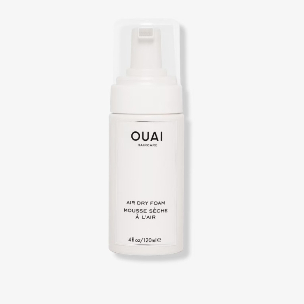 OUAI Air Dry Foam in White Bottle